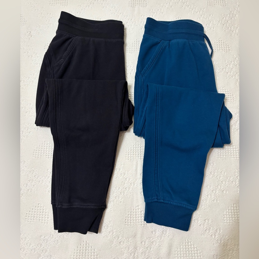TEK GEAR Ultrasoft Fleece Sz Large Long (SET OF 2) black|blue - Picture 2 of 14